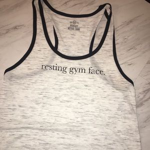 Althletic - resting gym face tank